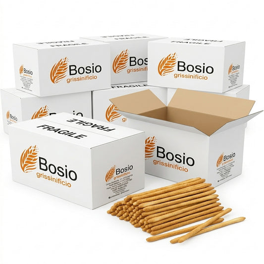 Crumbly single-portion breadsticks